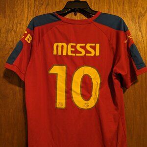 FC Barcelona Messi #10 jersey (size M)